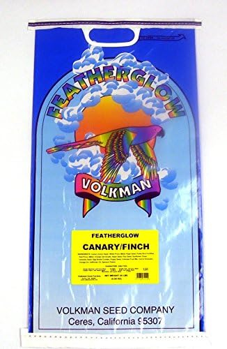Volkman Seed Featherglow Canary Finch Nutritionally Balanced Diet Food 20lbs
