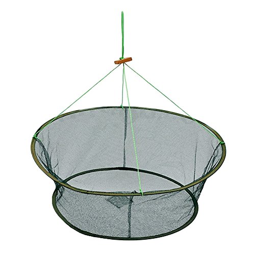 lecimo 31 '' Appât De Pêche Crabe Pliable Piège Net Fonte Trempette Poisson Crevette Écrevisses Crevettes