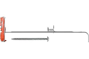 Fischer Tasselli per Cartongesso DUOTEC 10 SP con Vite cilindrica, Fissaggio ad Ancora per Carichi Elevati su Pannelli e Lastre, Foro 10 mm, 540179