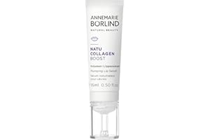 ‎ANNEMARIE BÖRLIND ANNEMARIE BÖRLIND NATUCOLLAGEN BOOST Volumen-Lippenserum (15ml) - Veganes Kollagen Kombiniert Mit Einem Booster Aus Weißer Lupine - Strafft, Spendet Feuchtigkeit und Repariert Spröde Lippen, Vegan