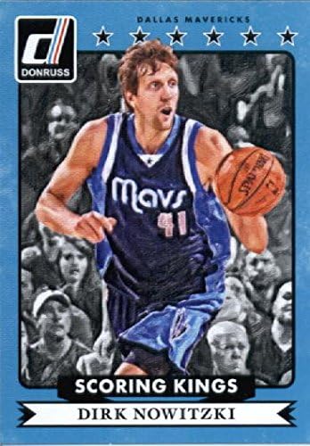 2014 /15 Donruss Scoring Kings Basketball Card #23 Dirk Nowitzki Dallas Mavericks