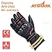 Produktbild Atshark Motorradhandschuhe Herren, Motorrad Handschuhe Wasserdicht Touchscreen Handschuhe 2KP Warm Winterhandschuhe Kälteschutz Rutschfest Fahrradhandschuhe Herren Damen für Skifahren Wintersport L