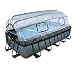 Produktbild EXIT Pool Stone 540x250cm mit Abdeckung und Sandfilterpumpe - grau