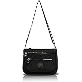Av A Dos Women's Crinkle Shoulder Bag Stylish Casual Cross Strap Hand And Shoulder Bag Adjustable Strap