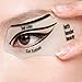 NALATI 6PCs Stencils for Perfect Cat Eyeliner and Smoky Eyes Makeup Tools