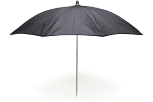 JICACLICK Sombrilla Carro Bebe Universal con Proteccion Solar UV 50 Ajustable Facil Instalación y Ligera Parasol para Carrito o Silla de Paseo Accesorio de Loneta con Rosca Macho 7mm con Apertura Manual Negra