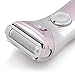 Kemei Cordless Lady Shaver, Women Body Facial Bikini Leg Hair Removal Trimmer Electric Razors, Safe Battery Operated