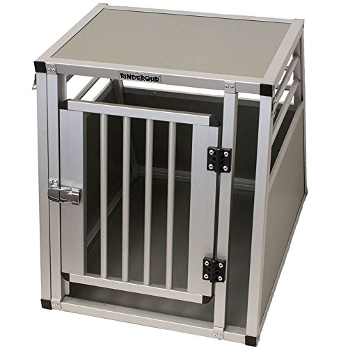 Preisvergleich Produktbild Rinderohr Hundebox - Alubox - Transportbox M