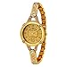 Golden Bell Original Party wear Golden Dial Studded Wrist Watch GB-239GDGStCh RS.433.00