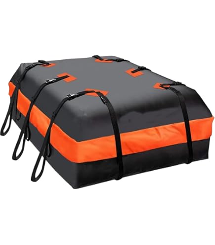 thumbnail image 2 of Car Van SUV Roof Top Cargo Rack Carrier Luggage Net Elastic Mesh Cover 180x120CM 2 of 14