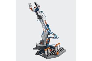 CONSTRUCT & CREATE Hydraulic Robot Arm DIY STEM Build Your Own Project Kit Set