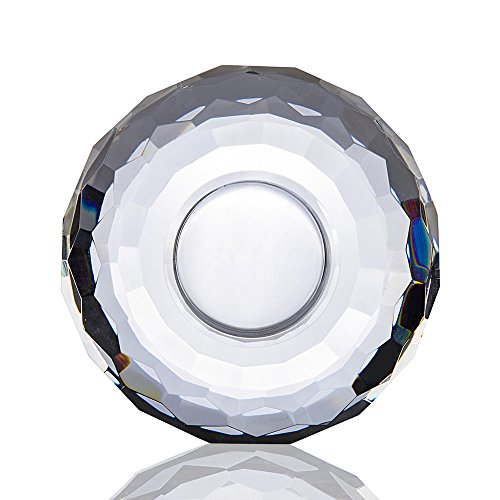 Cut Kristall Gefäßes von donoucls, Tealight holder, 4x8cm Small (5x10cm Large) - 2