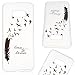Produktbild GrandEver Samsung Galaxy S8 Plus Weiche Silikon Hülle Fließende Treibsand Flüssigkeit Handyhülle Bling Glitzer Transparent TPU Bumper Schutzhülle Rückschale Klar Handytasche Anti-Kratzer Stoßdämpfung Ultra Slim Rückseite Silicon Backcover Soft Case Cover - Feder Dance