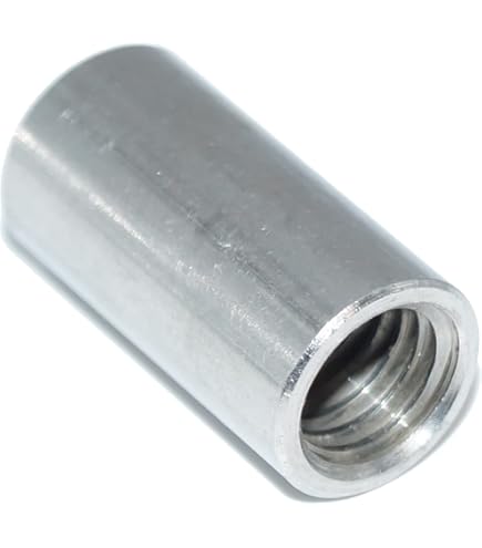 Rundmuffen M12x50 Edelstahl A2 - 2 Stück Gewindemuffen Für Verbindungen