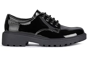 Geox Girl's J Casey C School Uniform Shoe