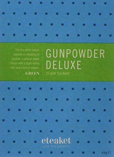 Eteaket Gunpowder Deluxe 15 Teabag (Pack of 3, Total 45)