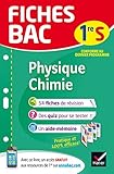 Fiches bac Physique-Chimie 1re S: fiches de révision Première S