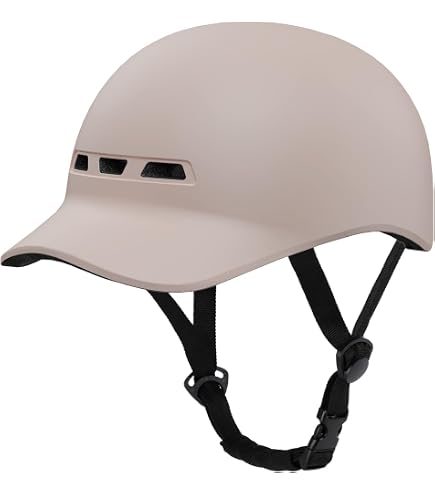 fahrradhelm wie basecap - Leicht & Atmungsaktiv für Radsport Color:Braun - Schwarz herren sportshirts SmartHalo: Fahrradcomputer mit Smartphone-Anbindung