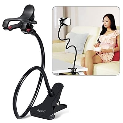 Breett Support téléphone voiture Breett® universelle Mobile Phone Pince Fixation Soutien Paresseux Bras Habile, fixé stablement, pour iPhone 6 plus/6/5s//5/4S/4,Nokia,Wiko, Huawei, Xiaomi, HTC,Sony, GPS appareil, chambre à coucher, bureau, toilettes,…