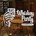 Produktbild 70x42cm Whisky Party Zitat Fenster Aufkleber Vinyl Bar Dekor Wein Glas Zigarre Wandtattoos Abnehmbare Innenwand wasserdicht
