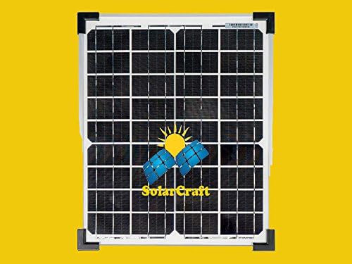 High Performance Solar Charging Unit 5 Watt 12 V Polycrystalline Photovoltaic