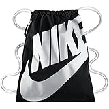 Nike Gym Bag Heritage Gymsack schwarz/weiß