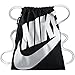 Produktbild Nike Gym Bag Heritage Gymsack schwarz/weiß