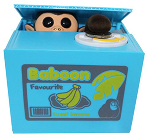 FRE Tirelire avec Petit Singe (Banana)