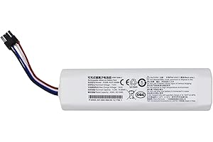 Geoviizon Batteria di Ricambio 14,4V 52000mAh Compatibile con Dreame F9/D9/D9 Pro/D9 Max/L10 Pro Robot Aspirapolvere,Accessori per Batterie Agli ioni di Litio di Grande Capacità