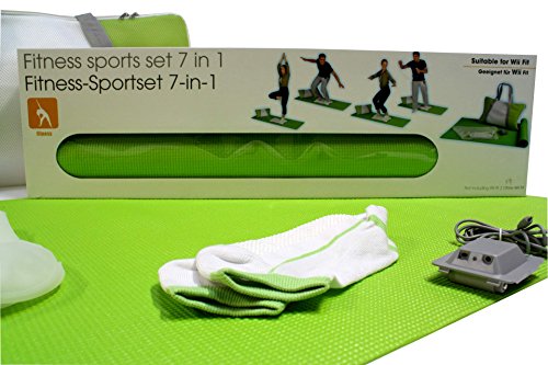 Preisvergleich Produktbild GDWorld Fitness Sport Set für Wii Spielekonsole Kompatibel Fitness M