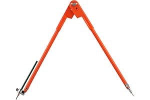 Winnfy Woodworking Compass Professional Large Compass Drawing Tool Carpenter Precision Pencil Compasses Adjustable Drafting Tools Geometry Compass