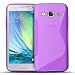 Produktbild Samsung Galaxy A5 ( 2015 ) Hülle, Conie Mobile Ultra Slim Backcover Schutzhülle TPU Silikon Rückschale Cover in Lila