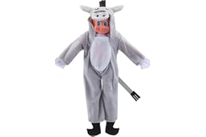MARUKATSU Elfos se comportan Mal Atuendo de Elfo Travieso - Disfraces de Elfo Travieso - 1 Disfraz Sorpresa seleccionado al Azar (Burro)