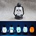 Produktbild Gulin Halloween Kürbis Schädel LED Licht, Tragbare hängende Lampe Halloween-Dekorationen liefert, Startseite Halloween Party Dekoration