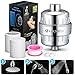 Produktbild 12 Stufen Duschfilter Shower Filter, Koooper Universal Wasserfilter mit 2 Bonus-Austauschbaren Filtern für Jeden Duschkopf und Handdusche, Entfernen Chlor,Schwermetalle,Wasser erweichen