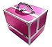 Sparkly Hot Pink 2 Piece Beauty Makeup Vanity Case Box Hair Nails Jewellery
