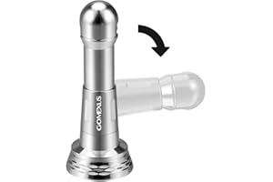 Gomexus Support de Moulinet de pêche Pliable pour Shimano Daiwa Moulinet Spinning Protection Reel Stand 48mm métal