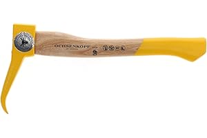 OCHSENKOPF Handsappie, Stiel aus Eschenholz, 380 mm, 775 g, für Holz, Forstwerkzeug, OX 173 E-0500
