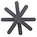 MAKARTT® 10pcs/ pack Professional Nail Files Washable Double Sided Emery Board 100/180, 120/240, 180/240 Grit Nail Buffering Files (100/180 Grit)