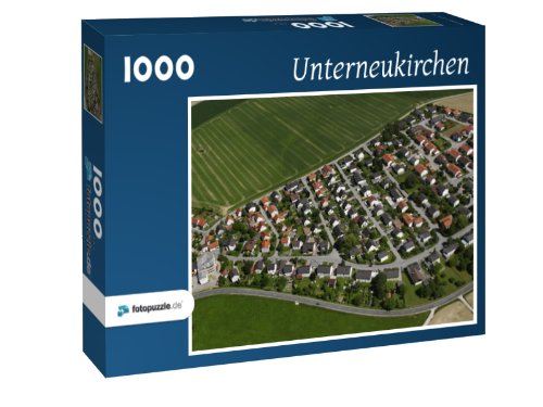 Preisvergleich Produktbild Unterneukirchen - Puzzle 1000 Teile mit Bild von oben