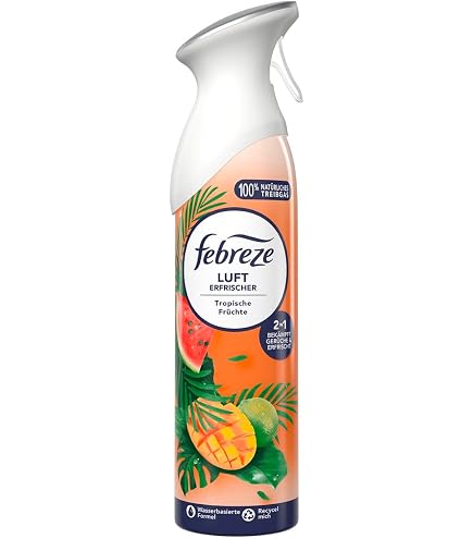 Febreze Spray Deodorante Per Ambienti 300ml – Profumo Nord America Wildberry – Elimina Gli Odori, Non Li Copre – Fresco E Leggero