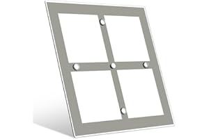 camperxlite Lámpara LED 12V Autocaravana Regulable LED para Furgo Camper Barco Van, Interruptor de atenuación incorporado 12W 1080LM CRI 90+(3000K)