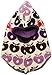 Smafolk Unisex Baby Hoodie w. Stripes and apples S