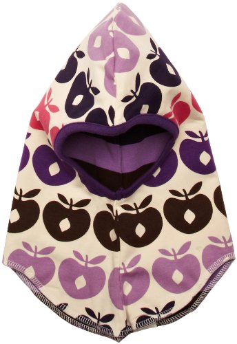 Smafolk Unisex Baby Hoodie w. Stripes and apples S