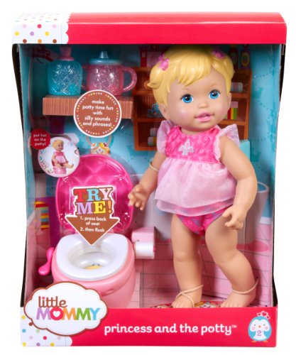 Mattel Little Mommy Princess and The Potty Doll