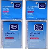 Clean& Clear Oil Control Film 60 Sheets x 2 pcs.