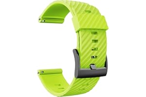 KINOEHOO Bracelet de montres Compatible avec Suunto 7/9/9 baro/D5/spartan sport Bracelets de remplacement en Silicone.