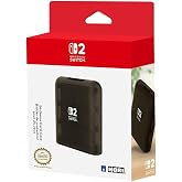HORI Nintendo Switch 2 i&ccedil;in 24 oyun kartı kılıfı (siyah) saklama kutusu, 24 oyun i&ccedil;in koruyucu kılıf, resmi Nintendo lisanslı
