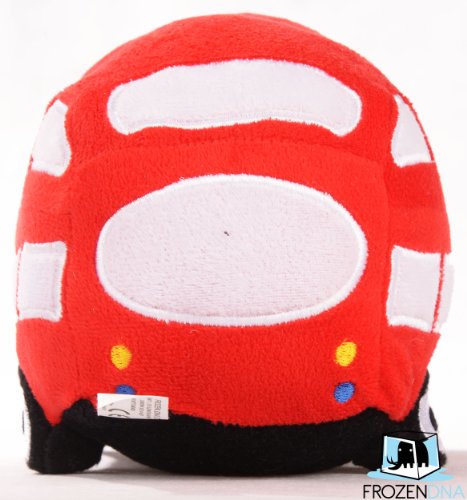 Harry the London Red Bus | London Souvenirs | Plüschtier | roten Bus | Kuscheltier | England | UK Import - 4