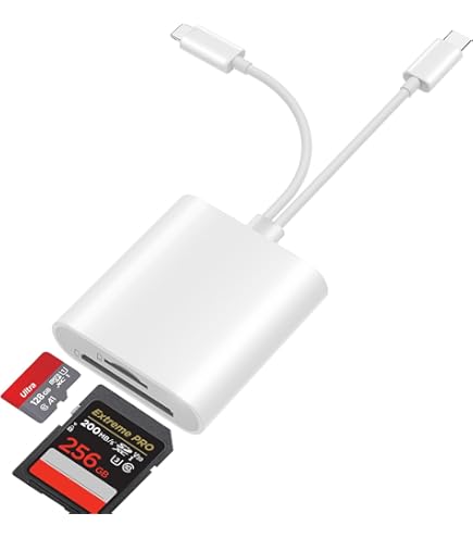 Lettore Schede SD 4 In 1 Per IPhone E IPad - Adattatore Con Slot Micro SD/TF, USB E Porta Di Ricarica